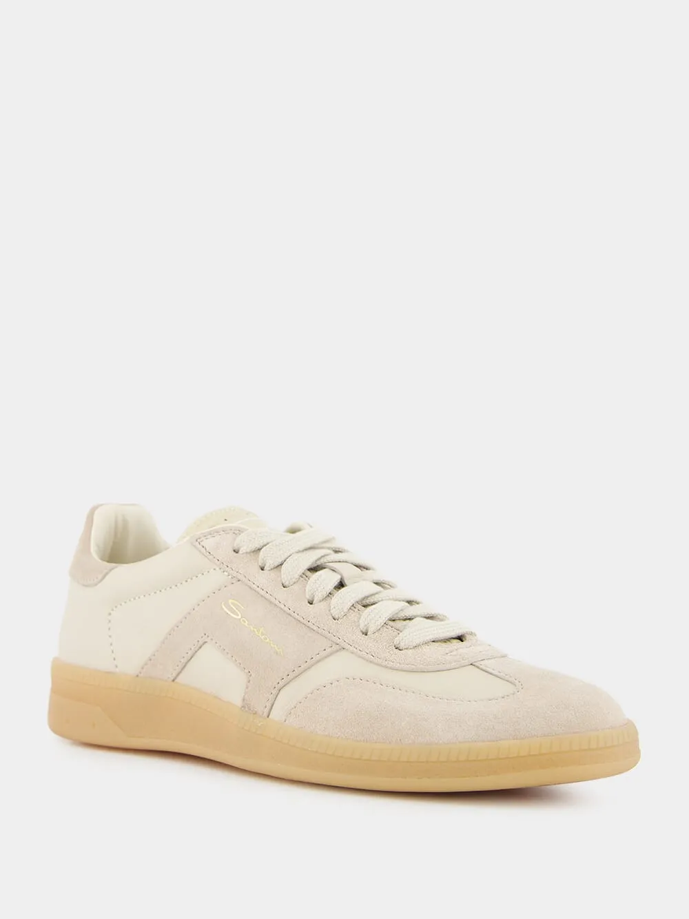 DBS Oly Beige Velvety Sneaker