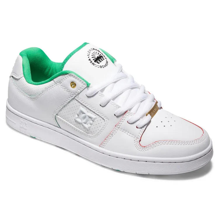 DCSHOECO Manteca Alexis White/Red Shoes
