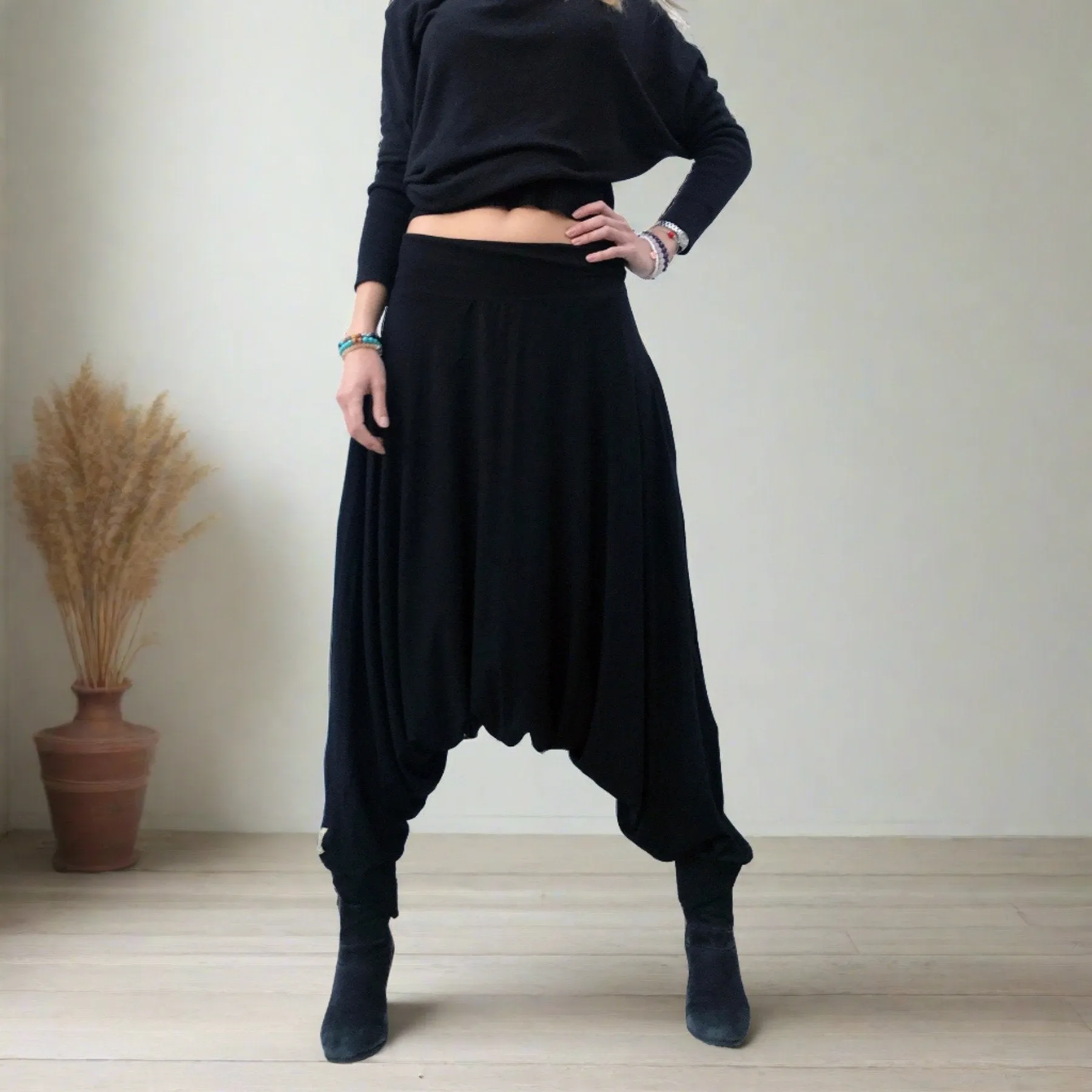 Deep Stretch | Drop Pants | Her