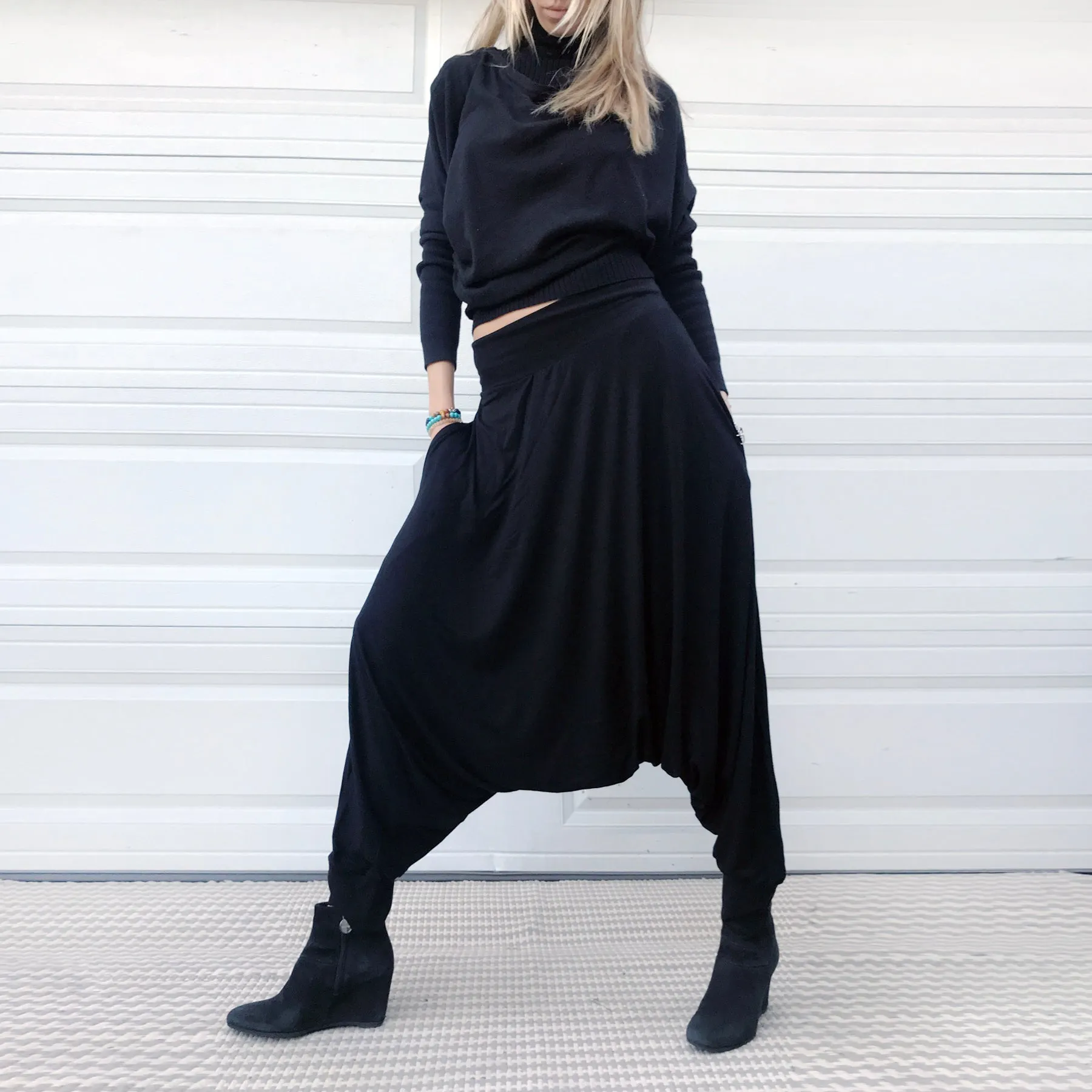 Deep Stretch | Drop Pants | Her