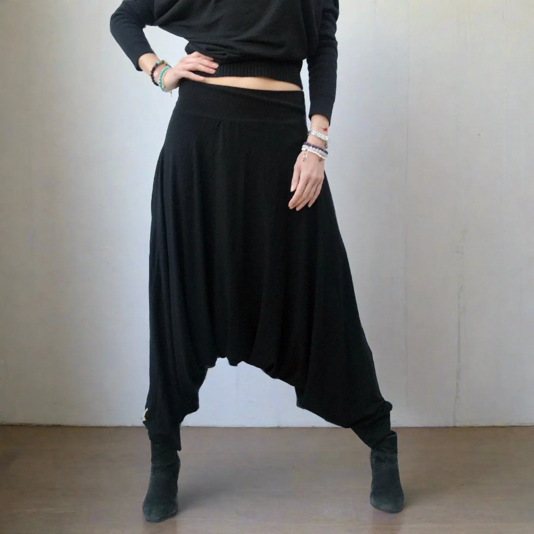 Deep Stretch | Drop Pants | Her