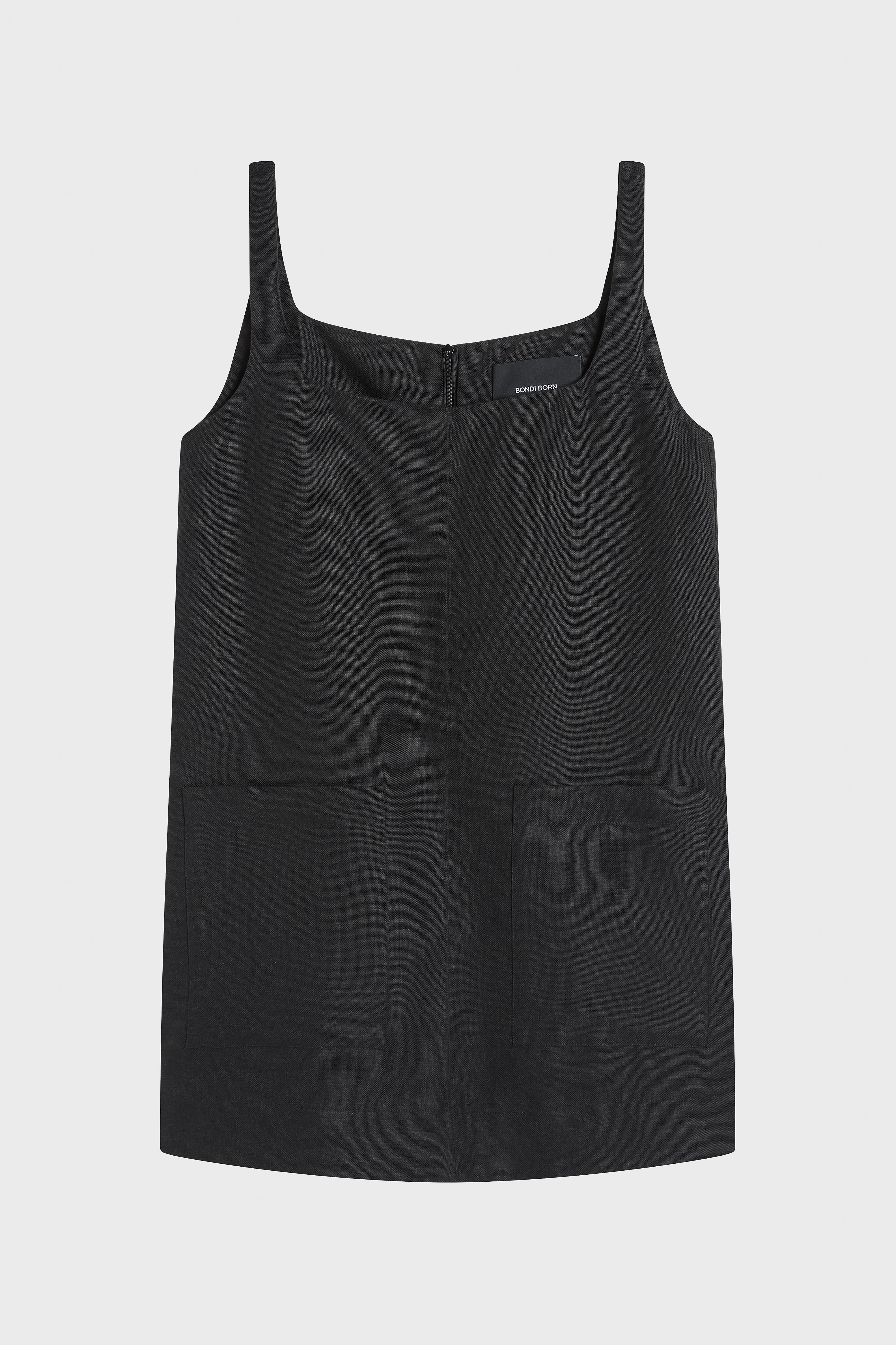 Delphi A-line Mini Dress - Black