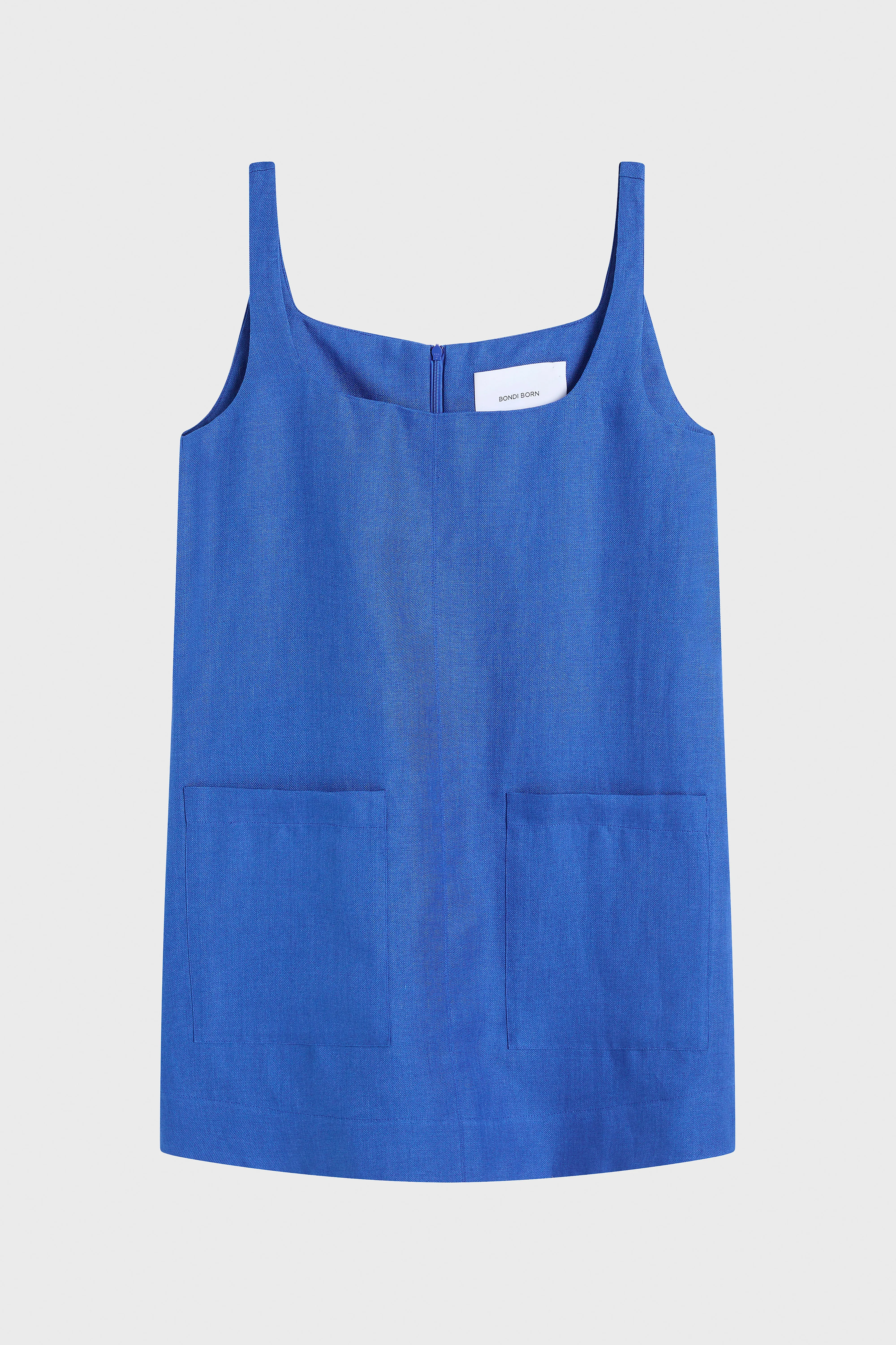 Delphi A-line Mini Dress - Sapphire
