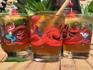 Doktor Bill TU Mai Tai glass