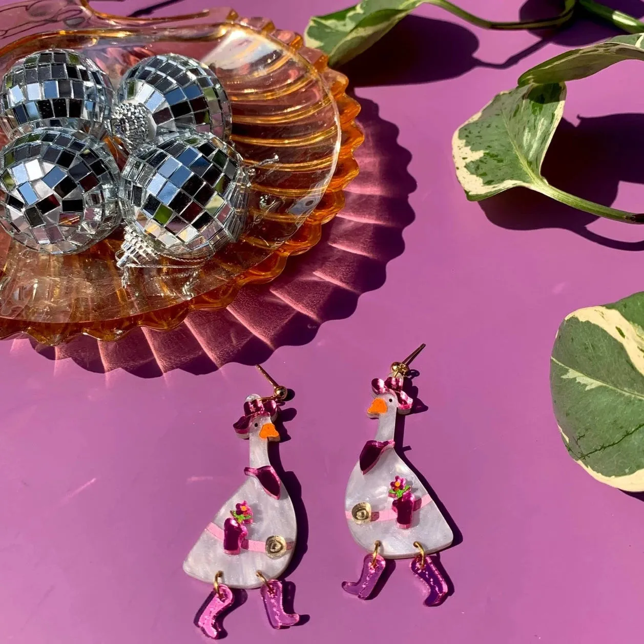 Dolly Goose Earrings