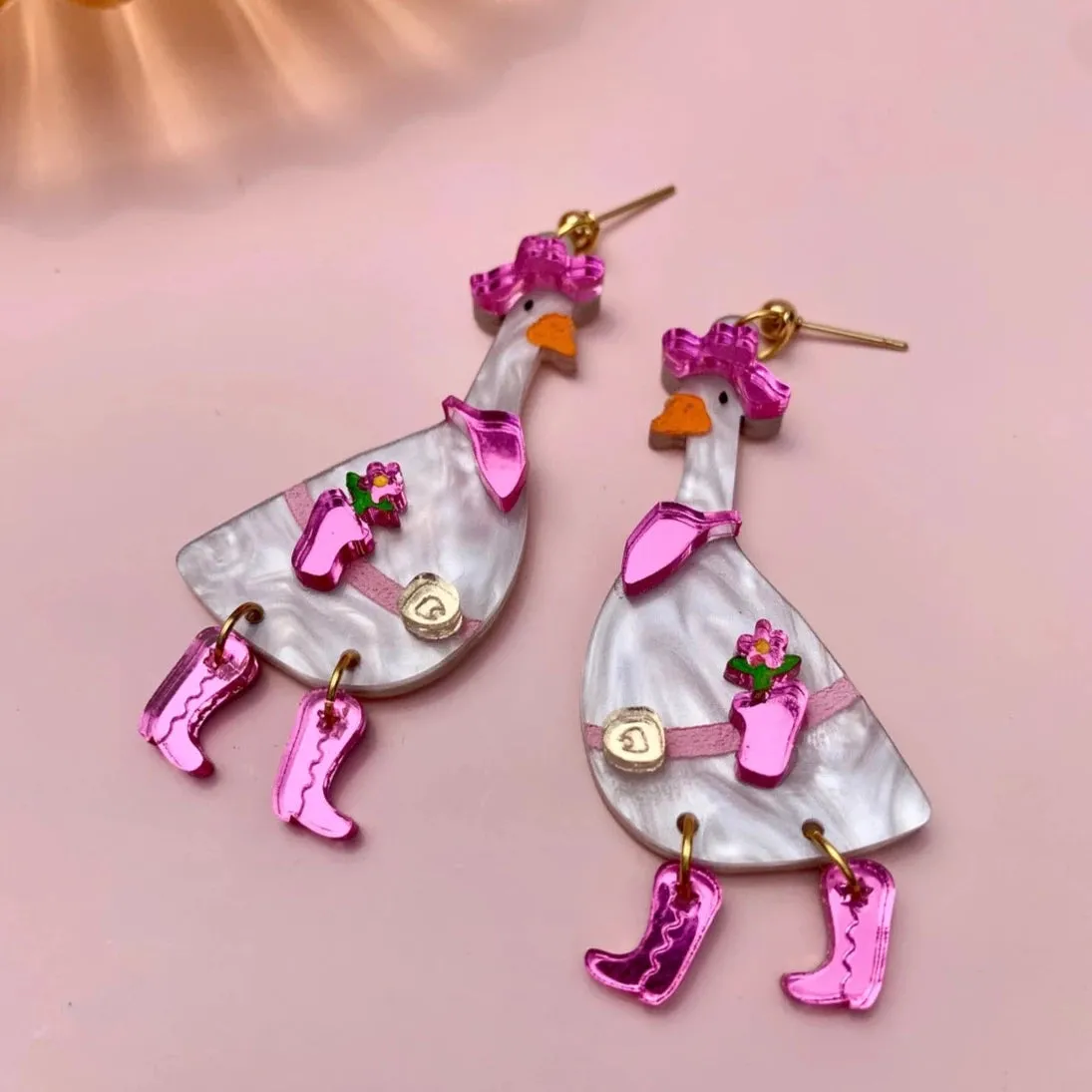 Dolly Goose Earrings