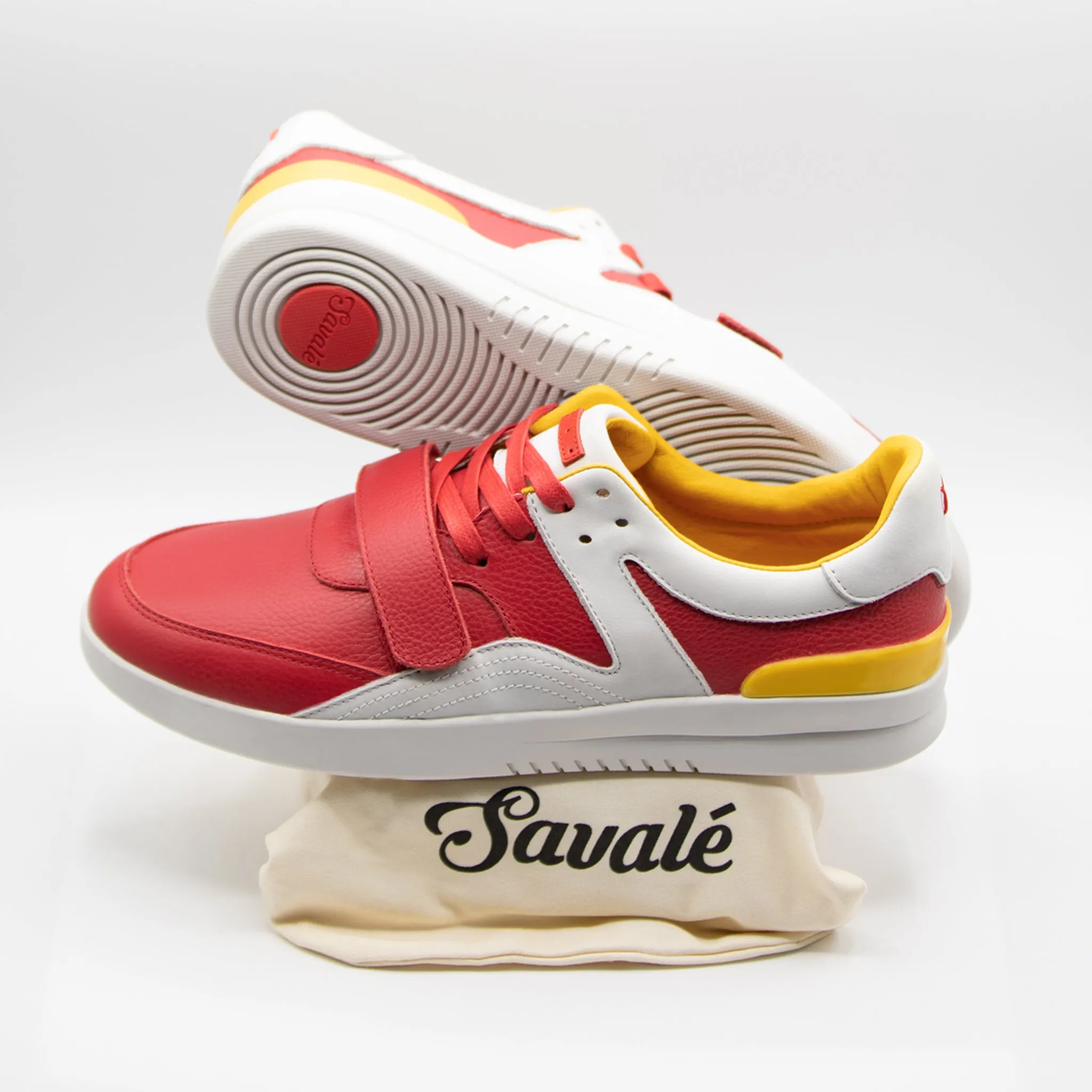 Dumont Red / Light Grey / Orange