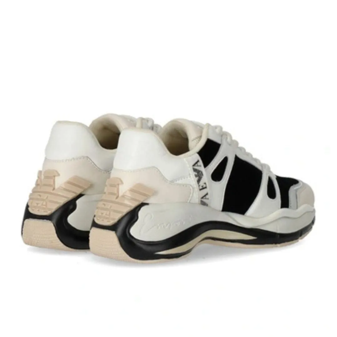 EMPORIO ARMANI Sneakers Women X3X148-WHTBLK