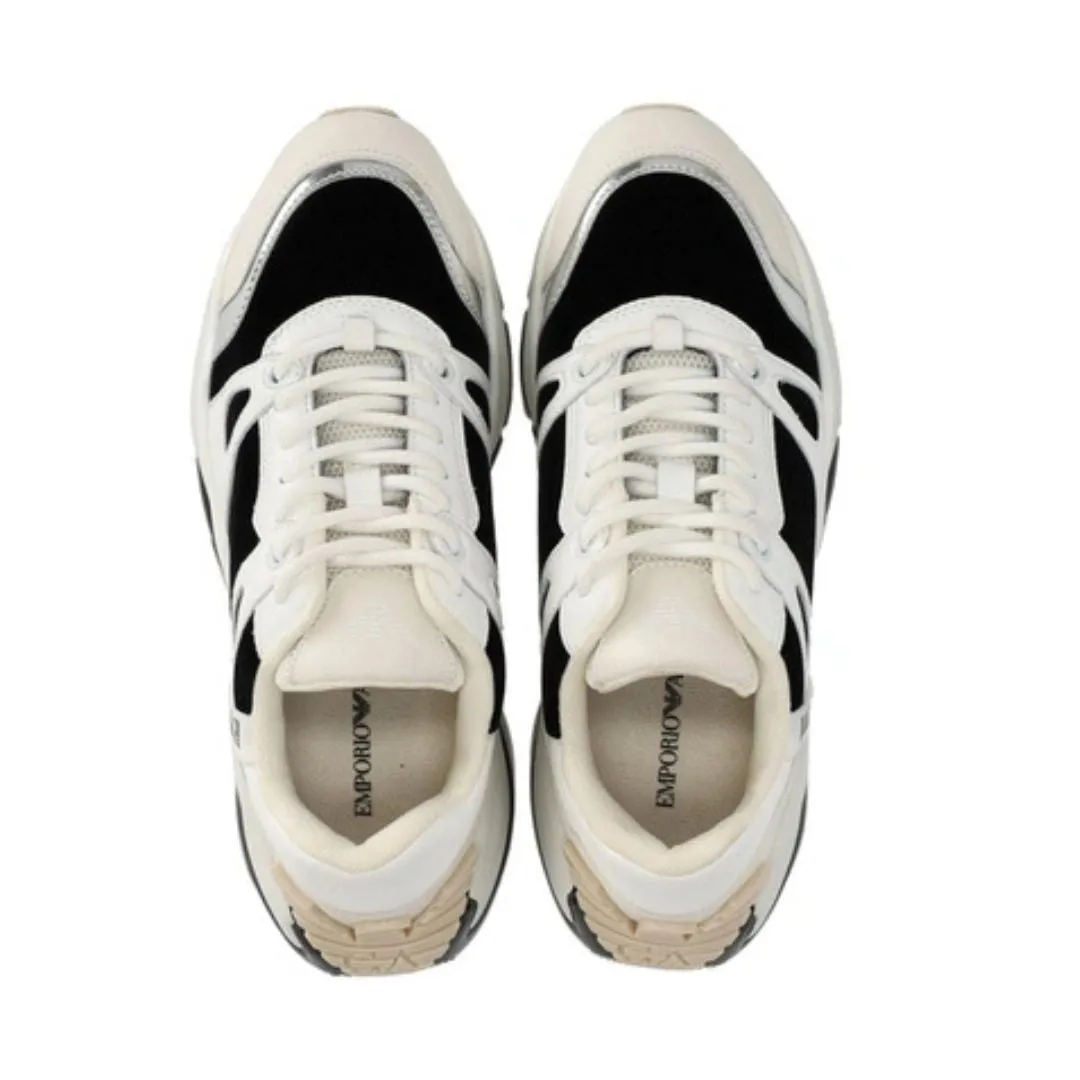 EMPORIO ARMANI Sneakers Women X3X148-WHTBLK