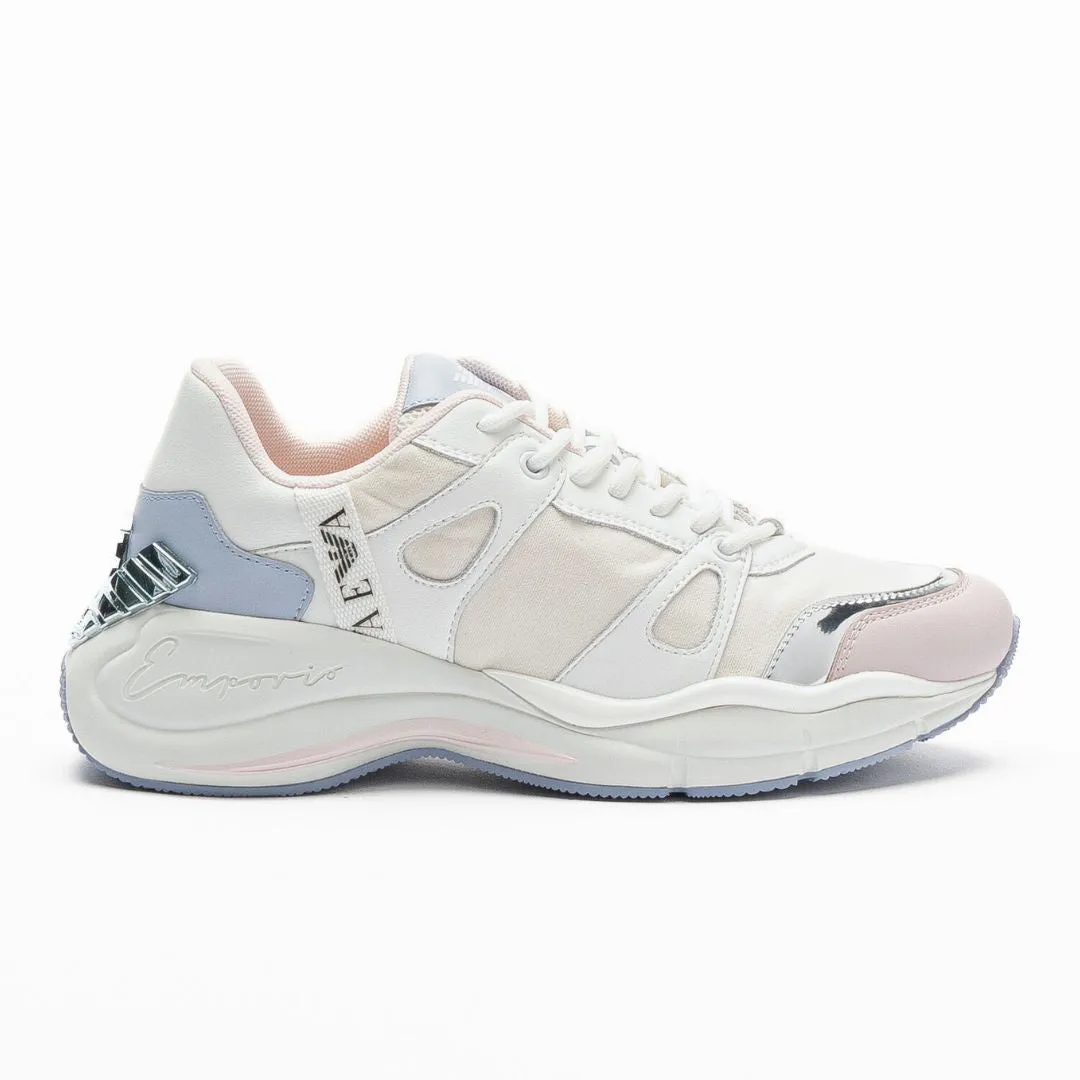 EMPORIO ARMANI Sneakers Women X3X148-WHTPNK