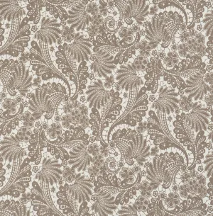 Enlaced Leaf Trail Brown 48642 Wallpaper