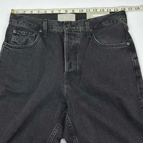 Everlane Women’s NWT Washed Black The Curvy 90's Cheeky Luxury Jean W30-32/L28.5