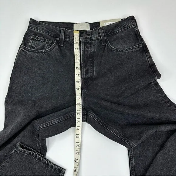 Everlane Women’s NWT Washed Black The Curvy 90's Cheeky Luxury Jean W30-32/L28.5