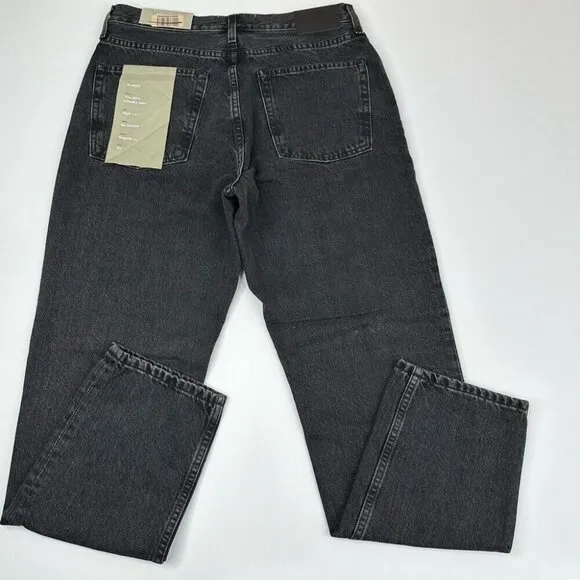 Everlane Women’s NWT Washed Black The Curvy 90's Cheeky Luxury Jean W30-32/L28.5