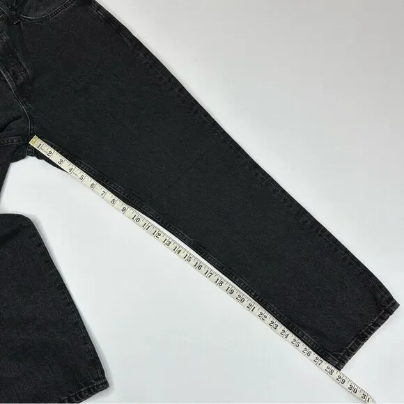 Everlane Women’s NWT Washed Black The Curvy 90's Cheeky Luxury Jean W30-32/L28.5