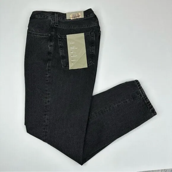 Everlane Women’s NWT Washed Black The Curvy 90's Cheeky Luxury Jean W30-32/L28.5