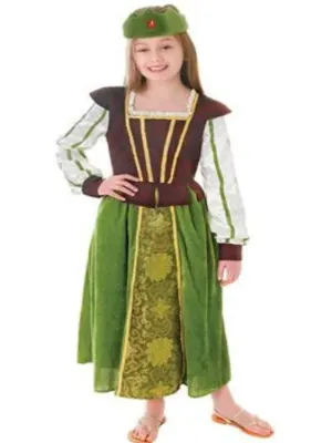 Fantasy Princess (Dress & Headband) Children's Costume
