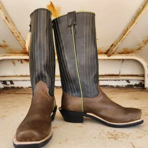Fenoglio Picosa Creek Exclusive Olive Arizona w/Black - The Presidio Boot - FB00101720