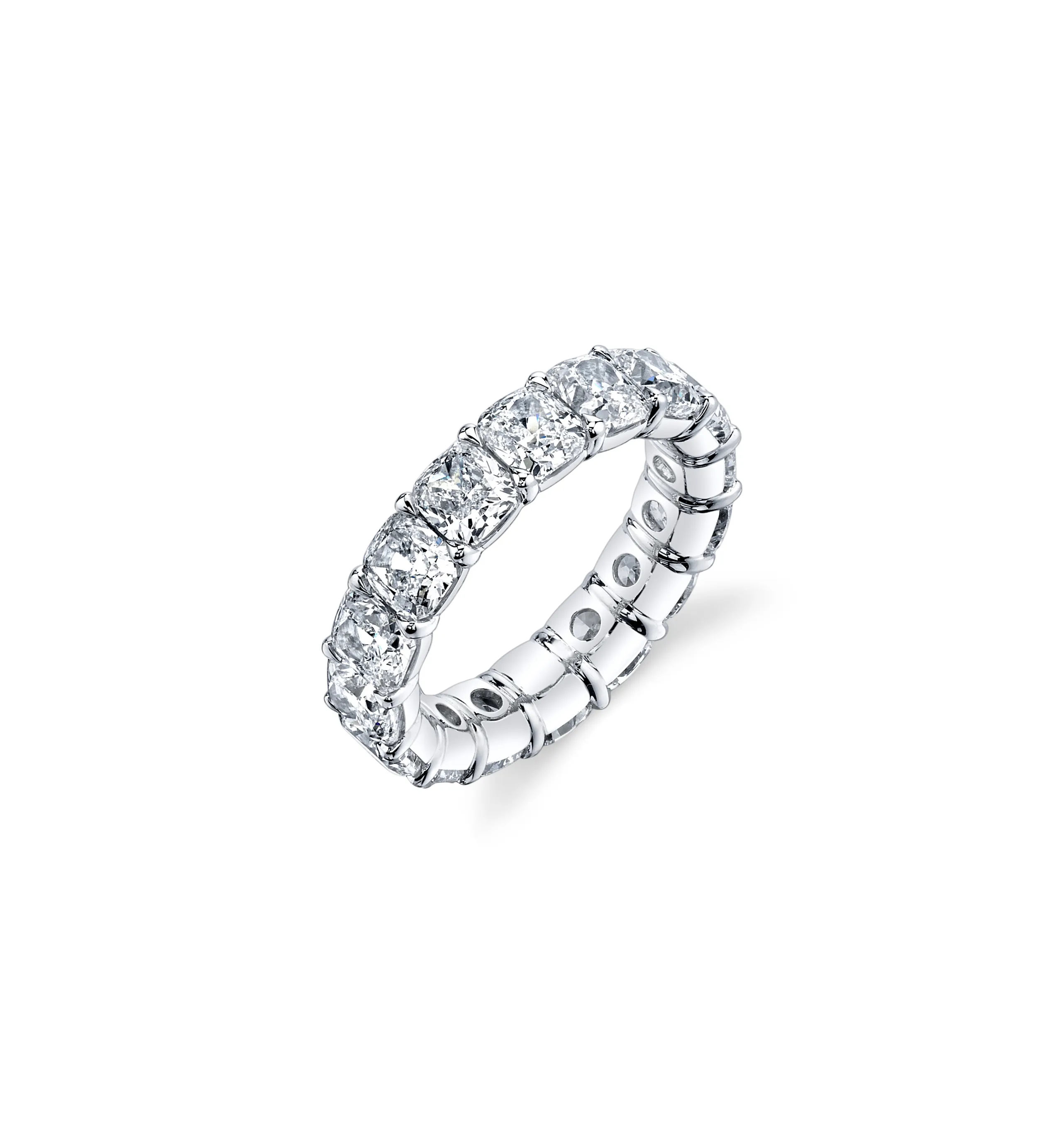 Fink's Exclusive Cushion Diamond Eternity Band
