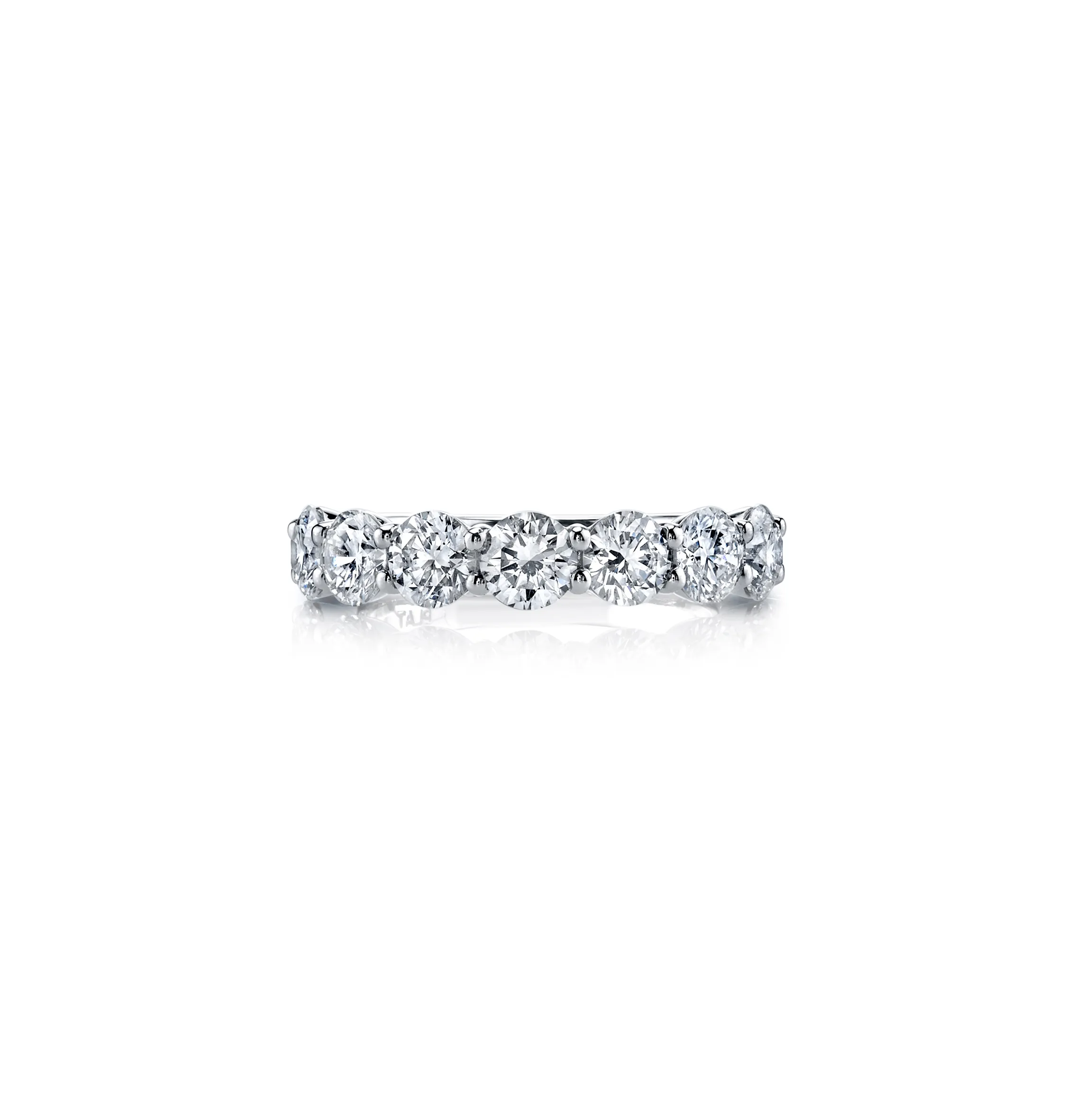 Fink's Exclusive Round Diamond Band in Platinum