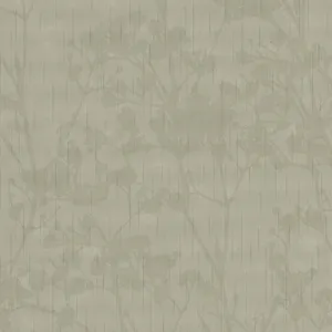 Floral Motifs Textured Brown 6833-37 Wallpaper