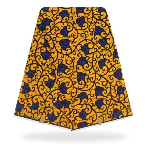 Forever Mine Design Printed Wax Cotton Fabric