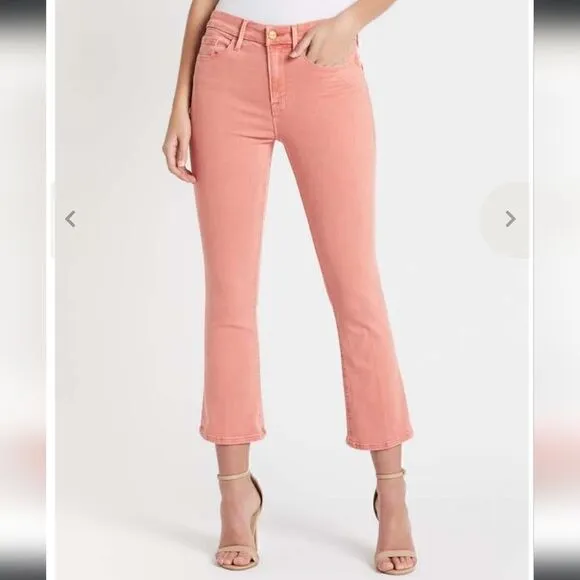 FRAME DENIM CROP JEANS LE CROP MINI BOOT