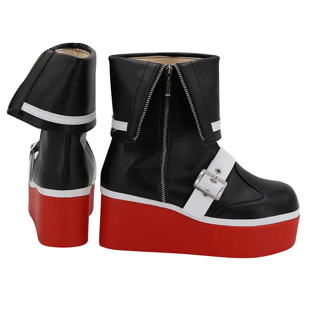 Game Dead or Alive 5 Marie Rose Cosplay Shoes Anime Party Boots Custom Made