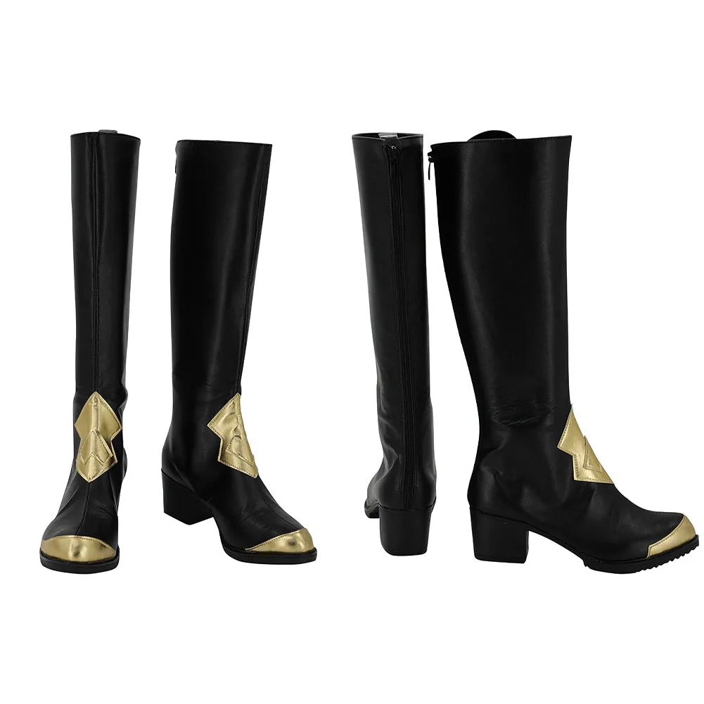 Genshin Impact Alhaitham Cosplay Shoes Boots Halloween Costumes Accessory Custom Made