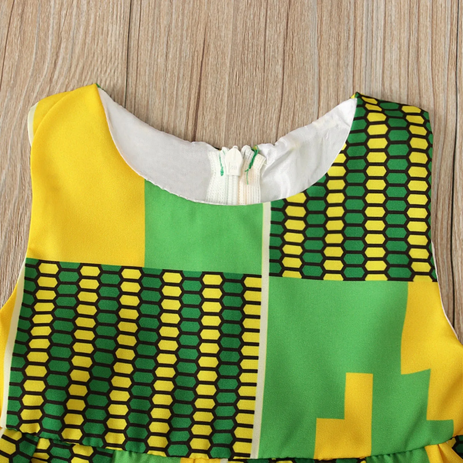 Girls Luxury African Dashiki Traditional Style