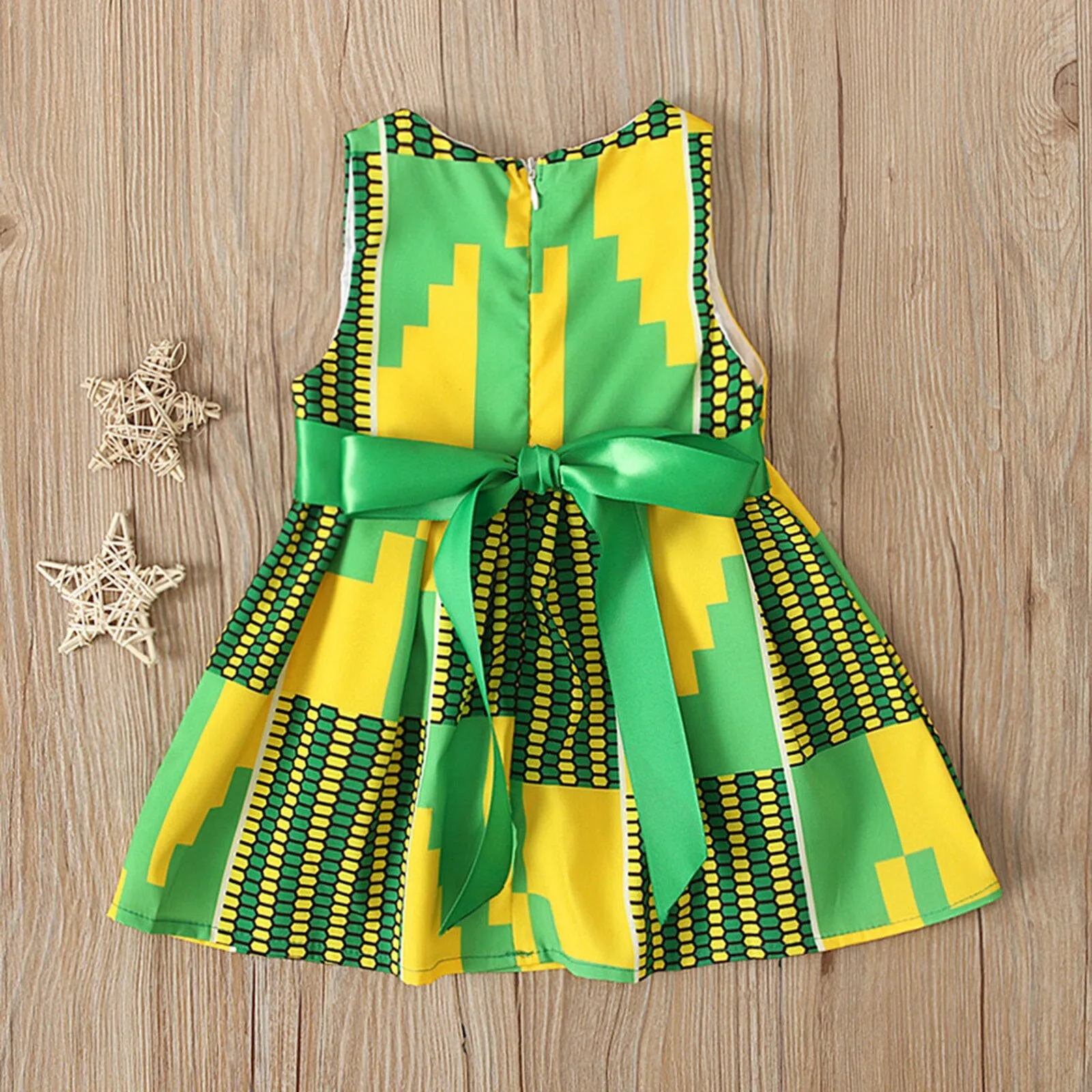 Girls Luxury African Dashiki Traditional Style