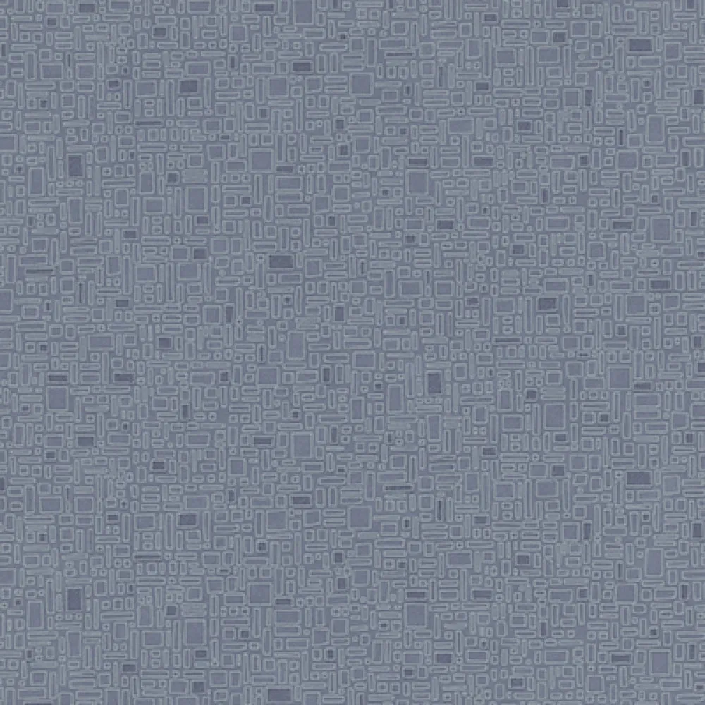 Graphic Geometric Boxes Blue 6834-08 Wallpaper