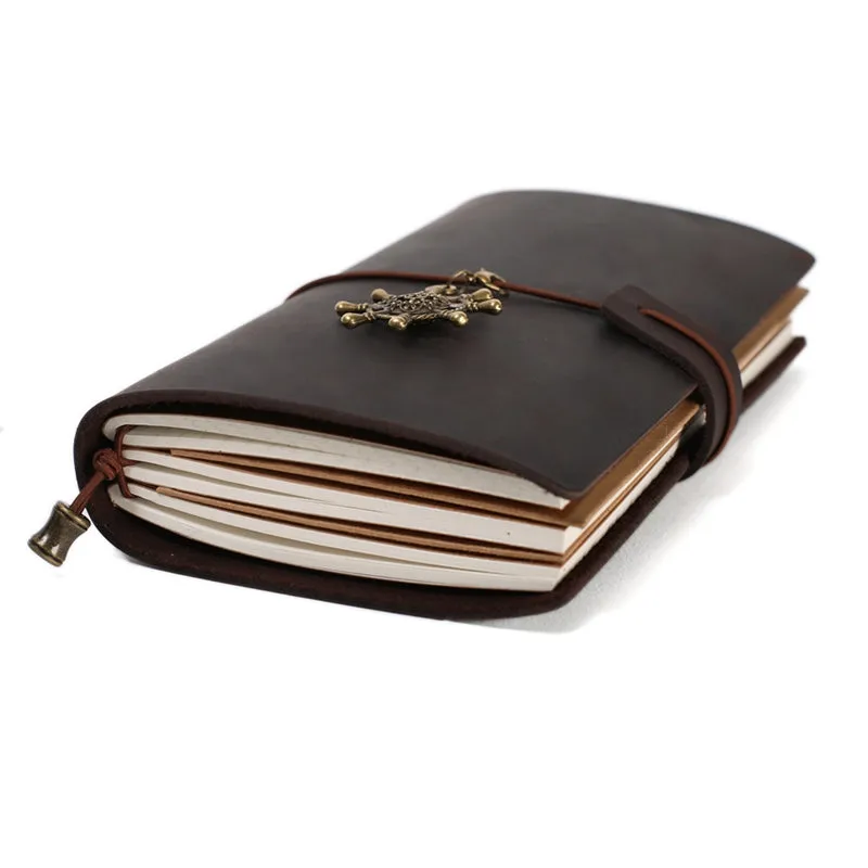 Handmade Leather Journal, Journals for Men, Leather Notebook, Rustic Leather Diary 00002