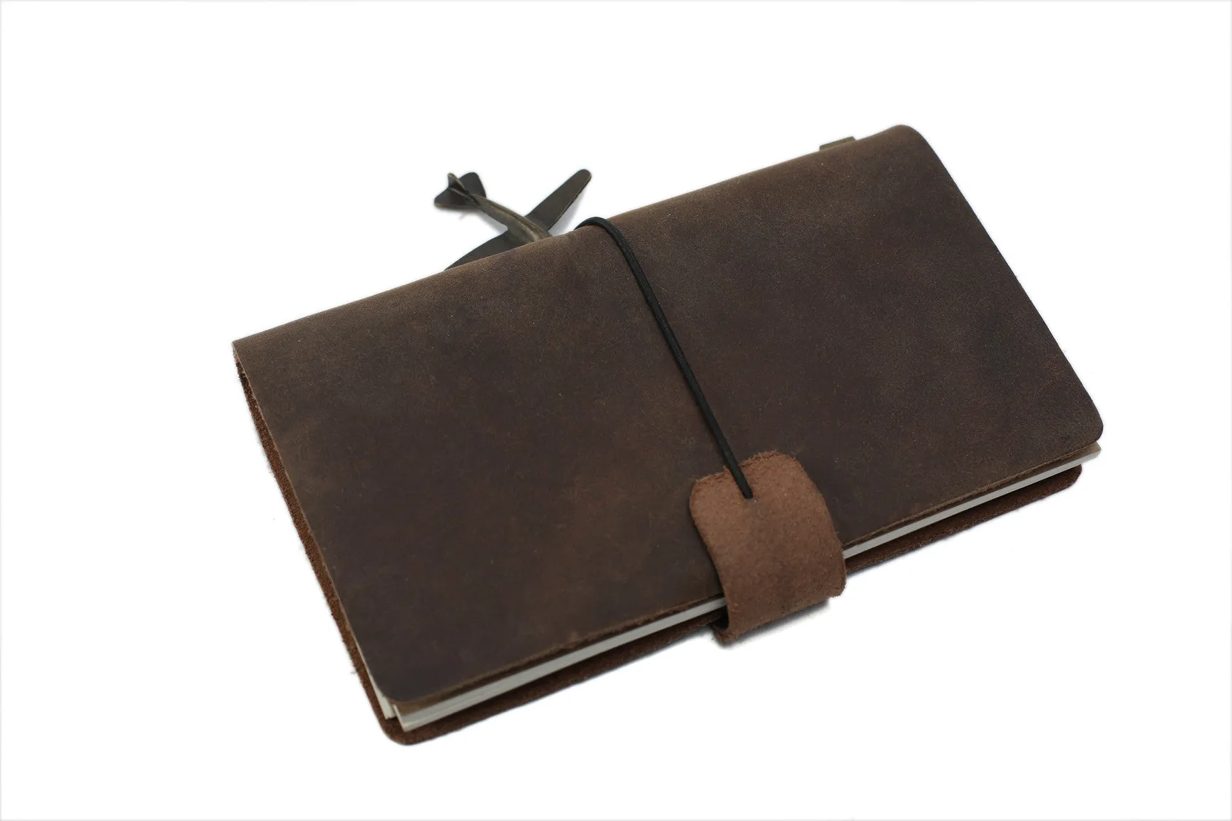 Handmade Leather Journal, Journals for Men, Leather Notebook, Rustic Leather Diary 00002