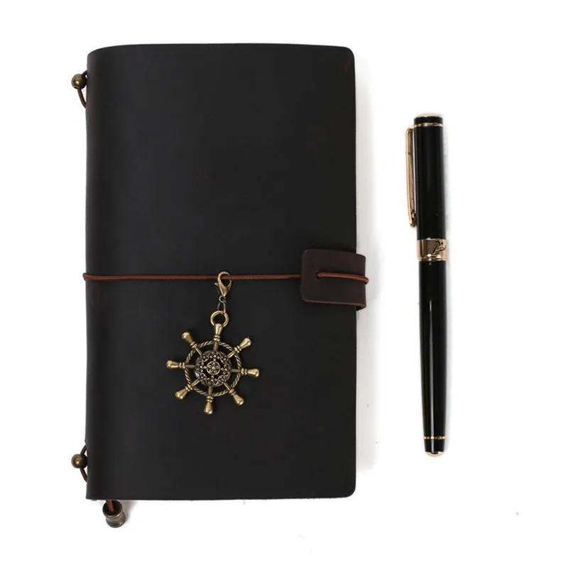 Handmade Leather Journal, Journals for Men, Leather Notebook, Rustic Leather Diary 00002