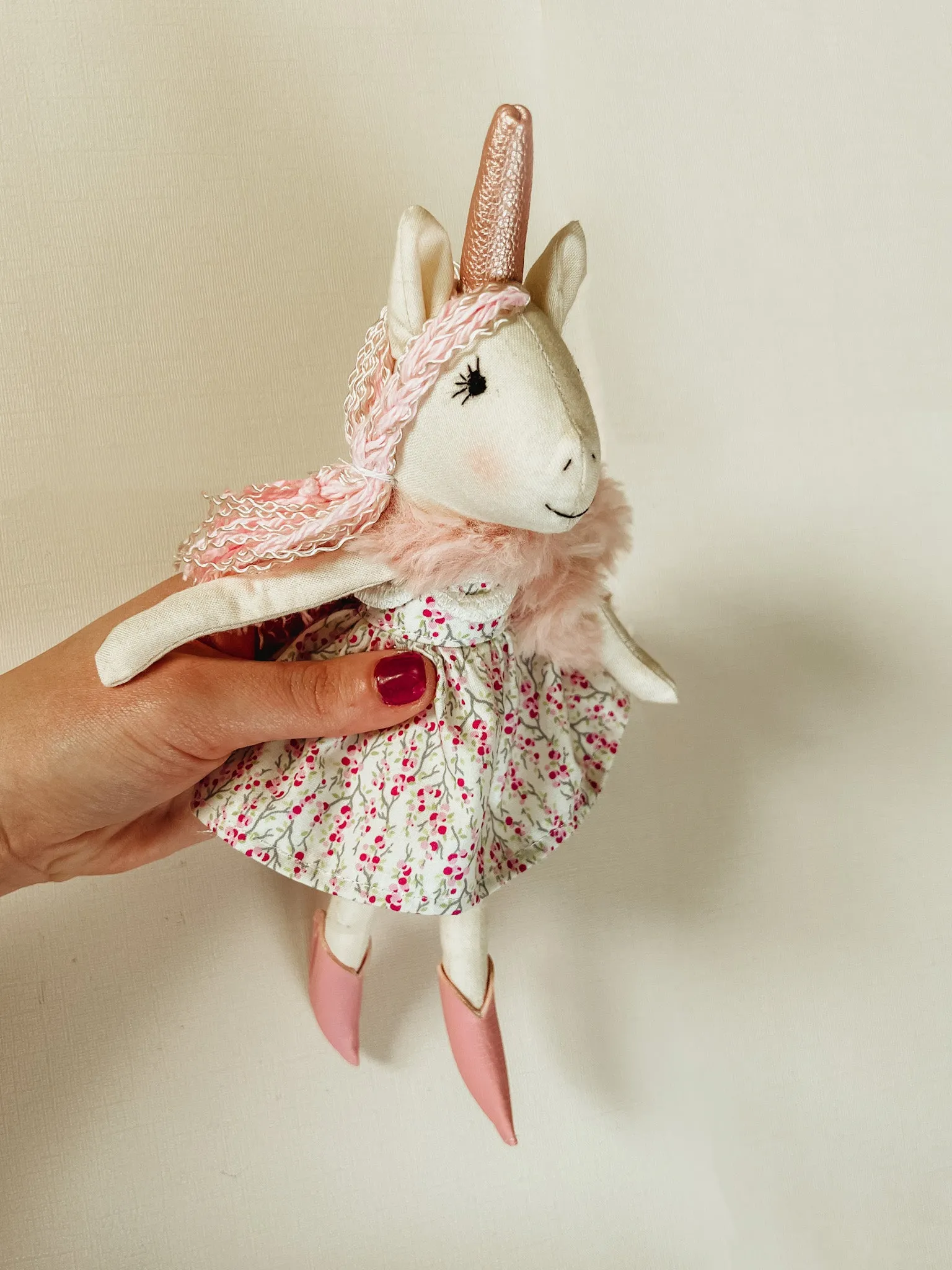 Handmade Unicorn Doll