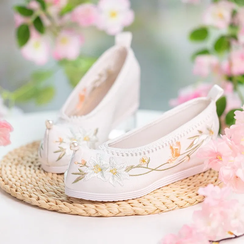 hanfu toe embroidered shoes yc50077