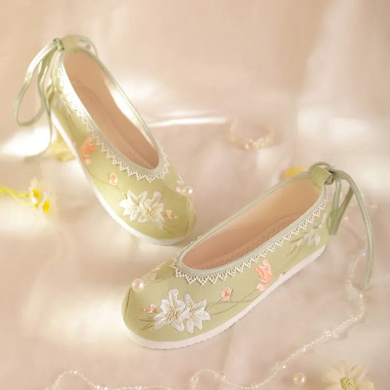 hanfu toe embroidered shoes yc50077