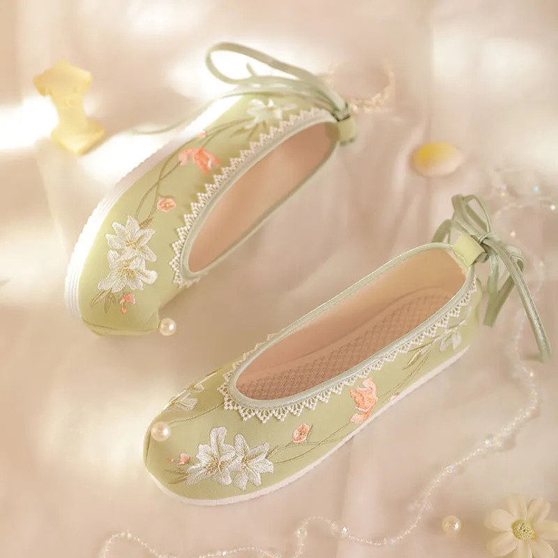 hanfu toe embroidered shoes yc50077