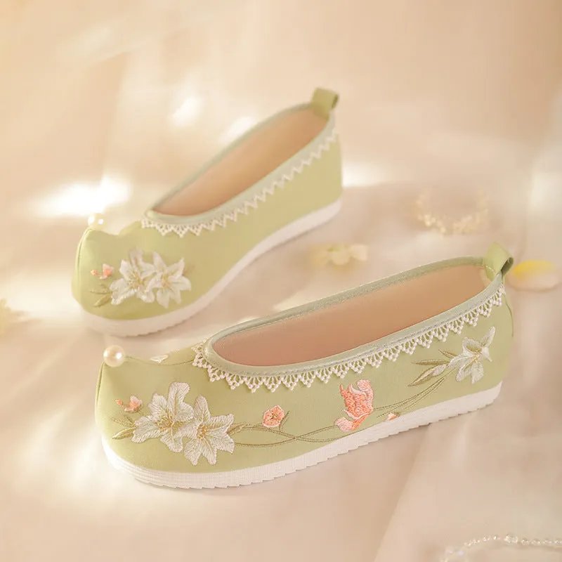 hanfu toe embroidered shoes yc50077