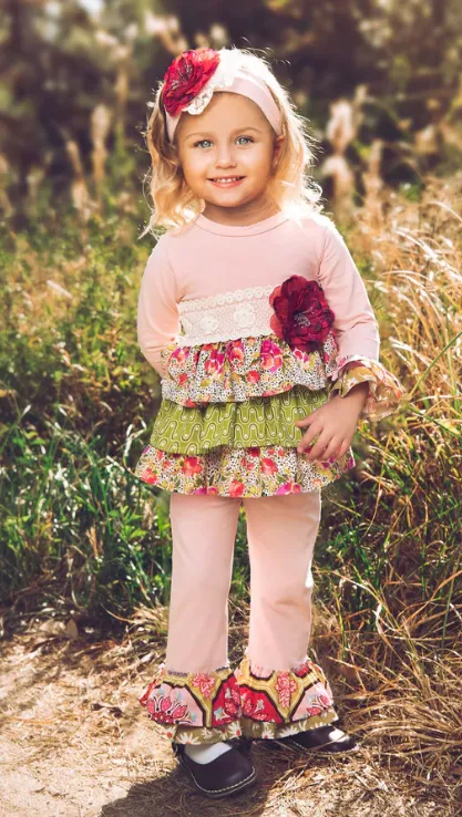 Haute Baby Wild Bloom Swing Set