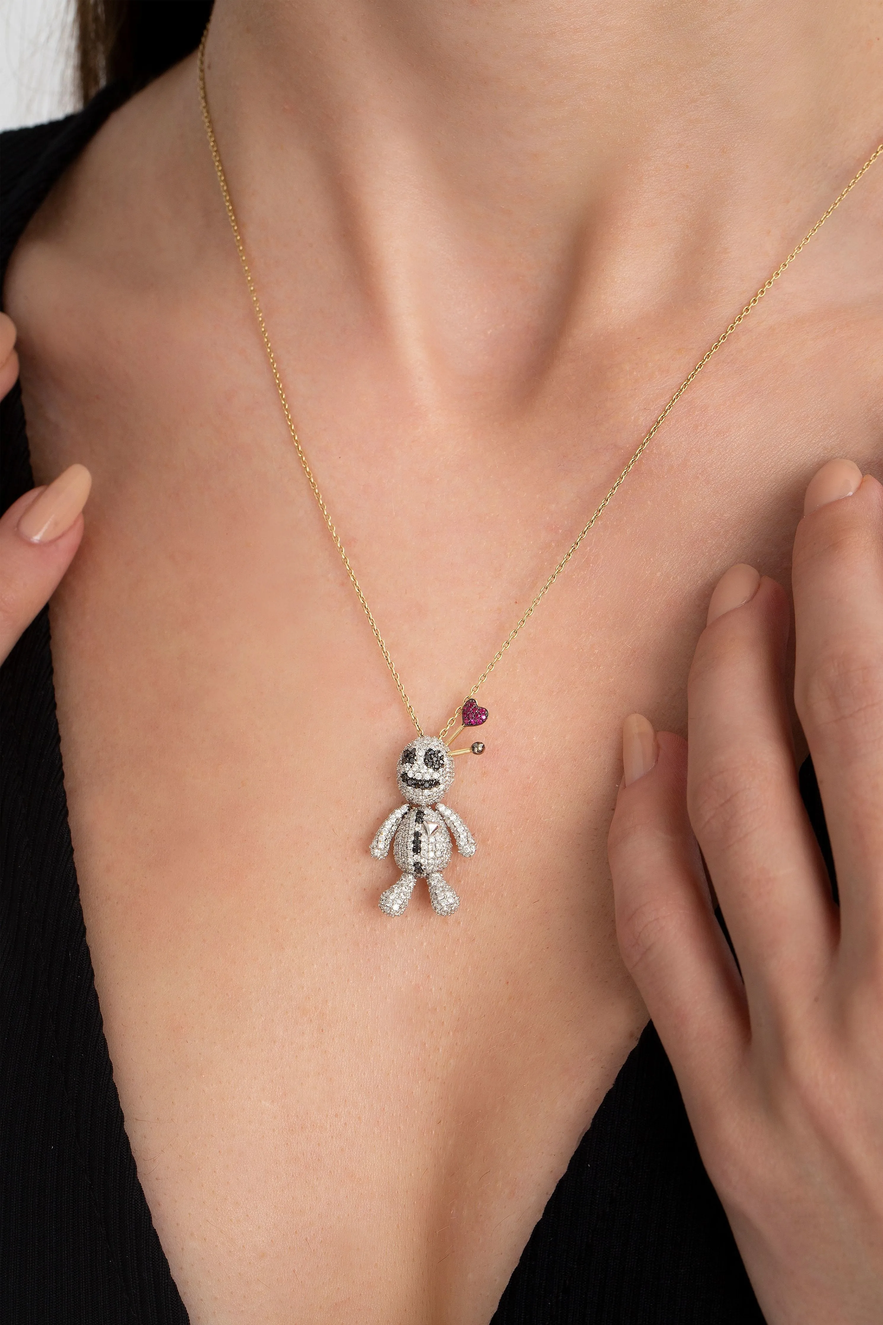 HER STORY Diamond Voodoo Necklace