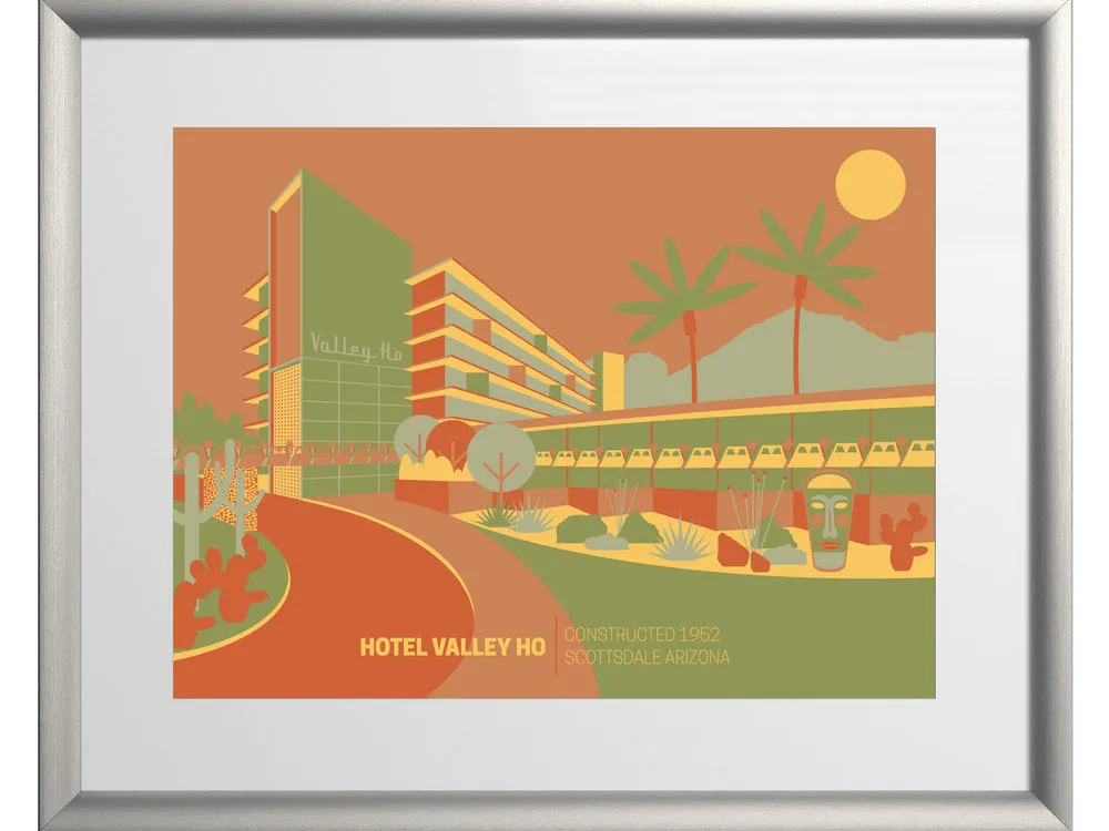 Hotel Valley Ho Print