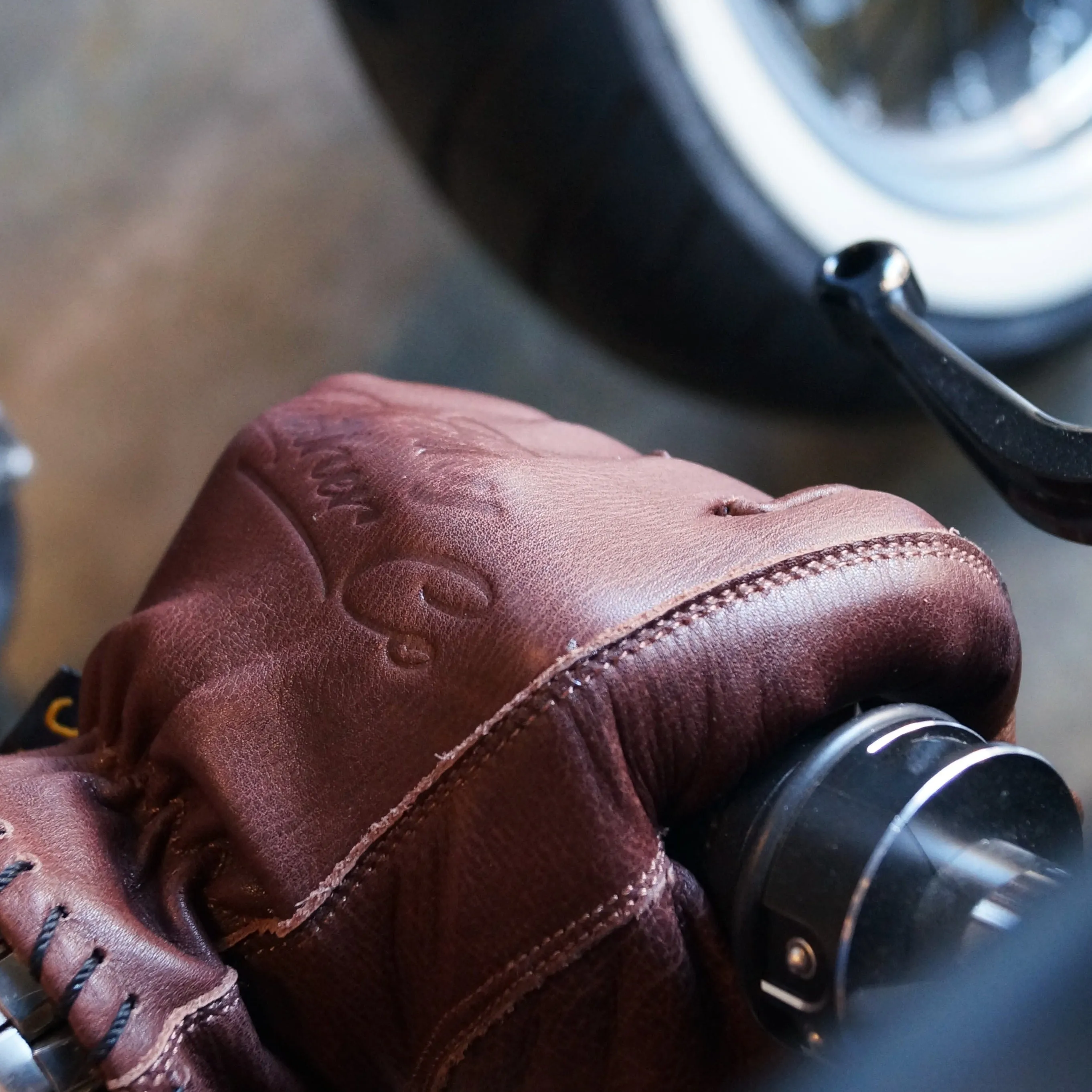 Husky Summer Glove (Brown) - Filthy Leather Co.