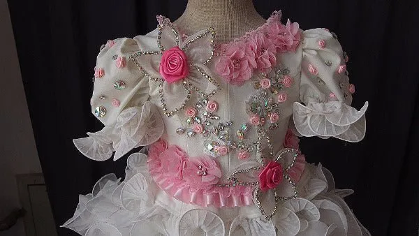 Infant/toddler/baby/children/kids/newborn Girl's/princess Pageant Dress for birthday,bridal,party, 1~5T New G098