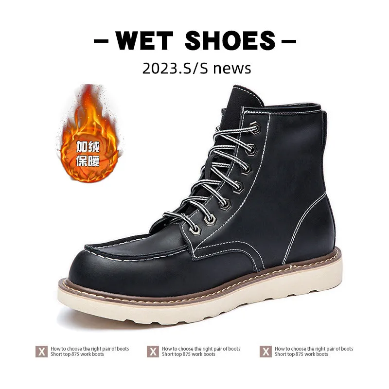 INSTOCK-Winter new retro Martin boots