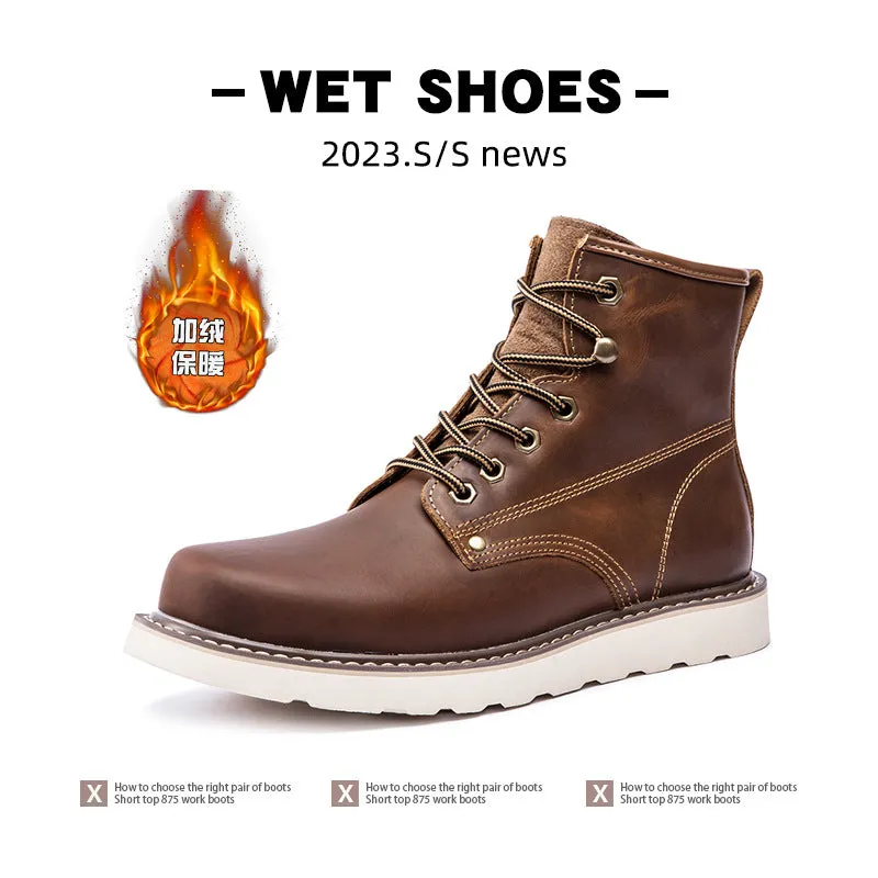 INSTOCK-Winter new retro Martin boots