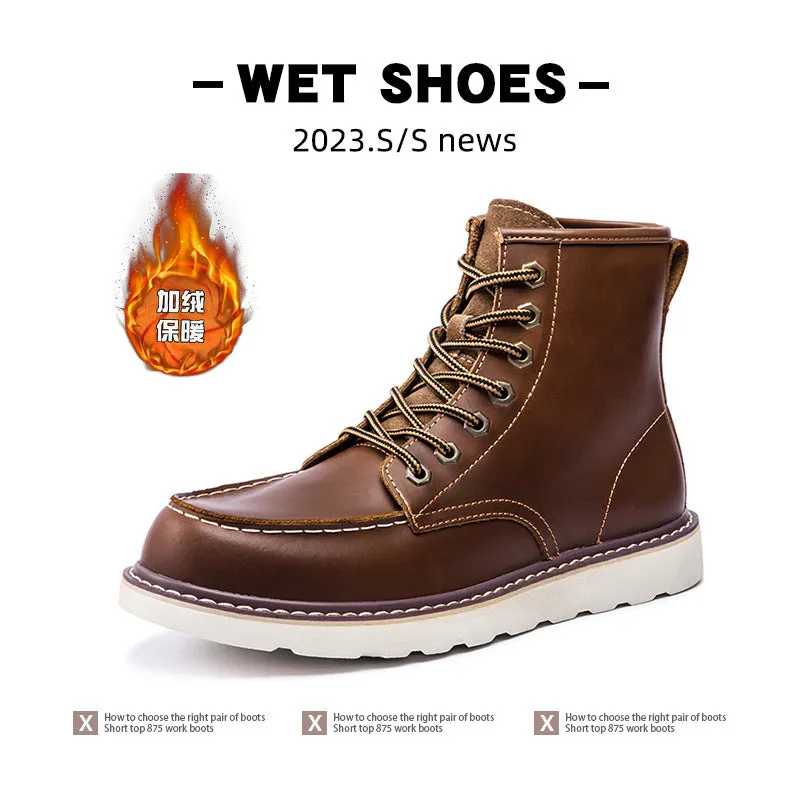 INSTOCK-Winter new retro Martin boots