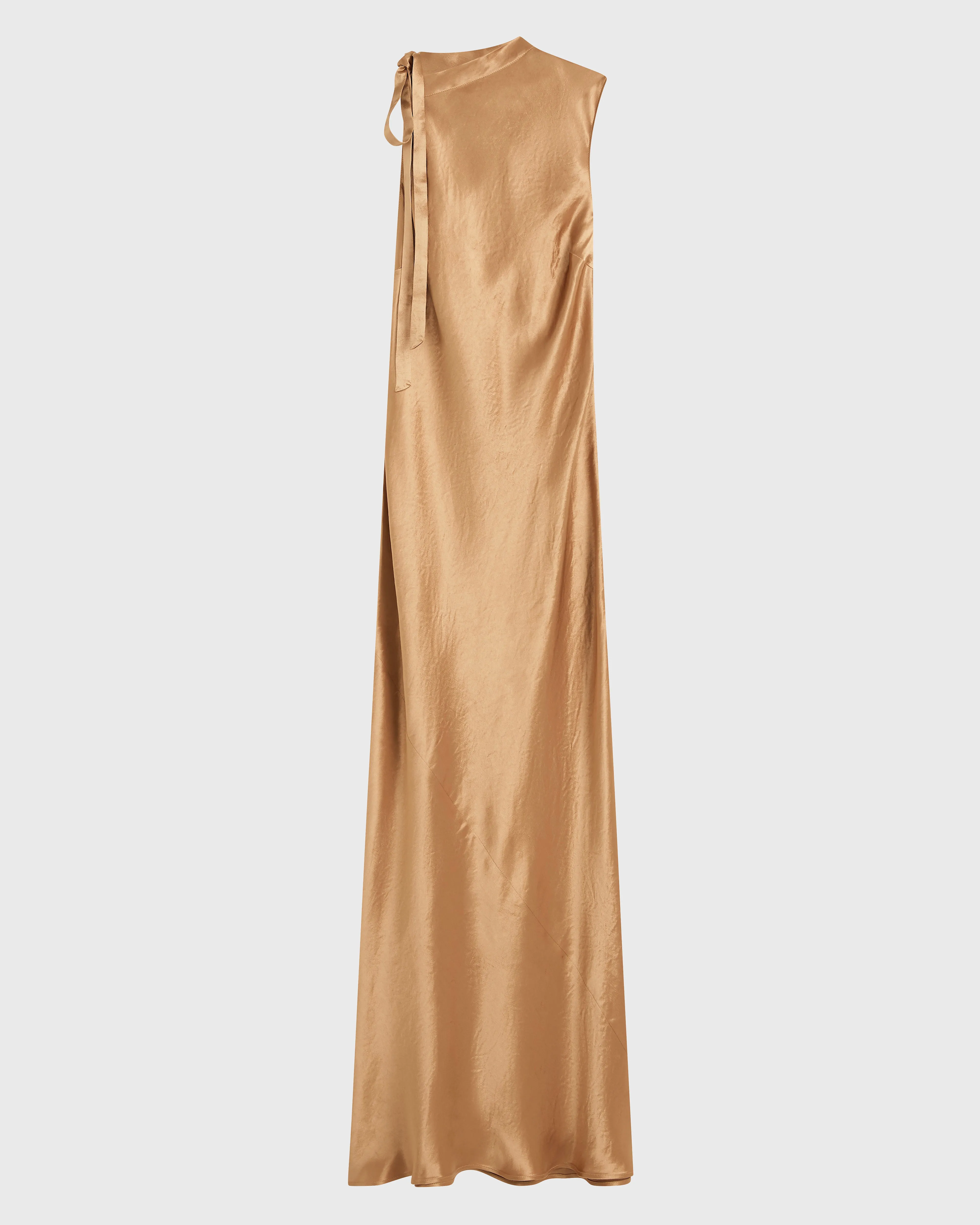 Kobe Open Shoulder Maxi Dress - Honey
