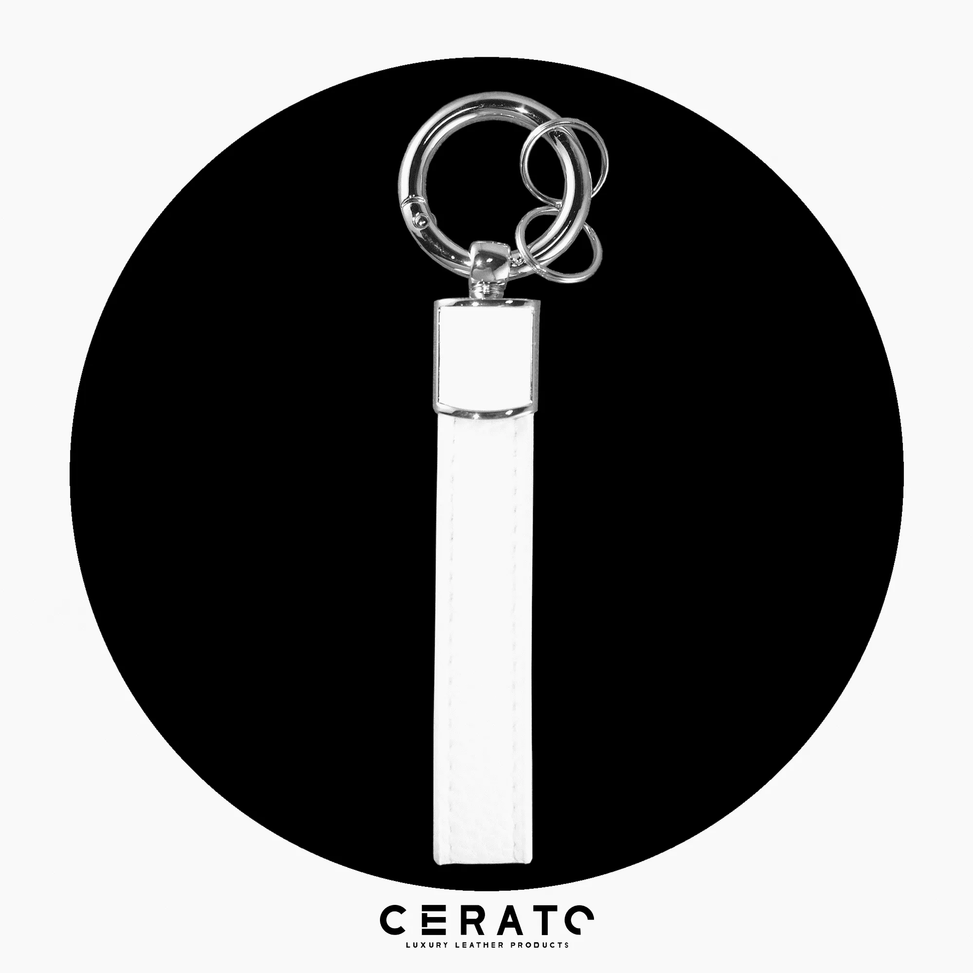 Leather Key Chain Custom in FOIL
